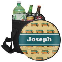 School Bus Collapsible Cooler & Seat (Personalized)