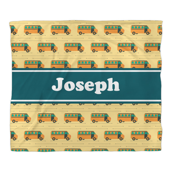 School Bus Comforter - King - Front