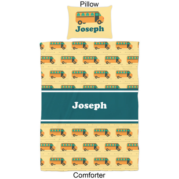 School Bus Comforter Set - Twin - Approval