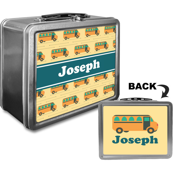 School Bus Custom Lunch Box / Tin Approval