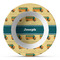 School Bus Plastic Bowl - Microwave Safe - Composite Polymer (Personalized)