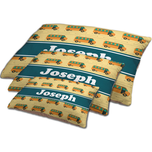 School Bus Dog Beds - MAIN (sm, med, lrg)