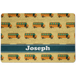 School Bus Dog Food Mat w/ Name or Text