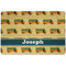 School Bus Dog Food Mat w/ Name or Text