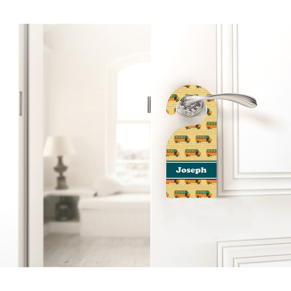 School Bus Door Hanger - LIFESTYLE