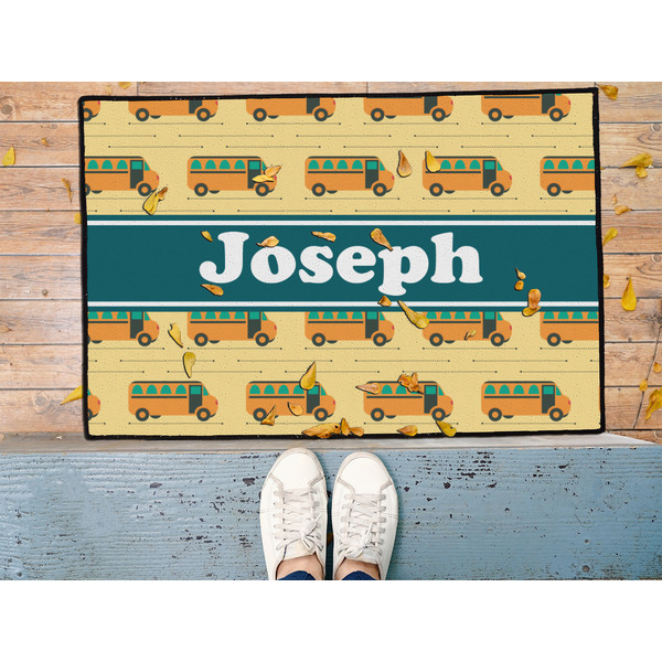 School Bus Door Mat - LIFESTYLE (Med)