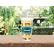 School Bus Double Wall Tumbler with Straw Lifestyle
