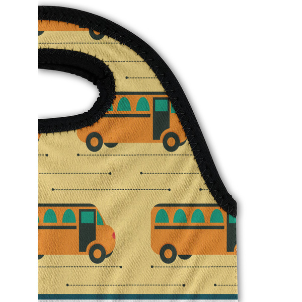 School Bus Double Wine Tote - Detail 1 (new)