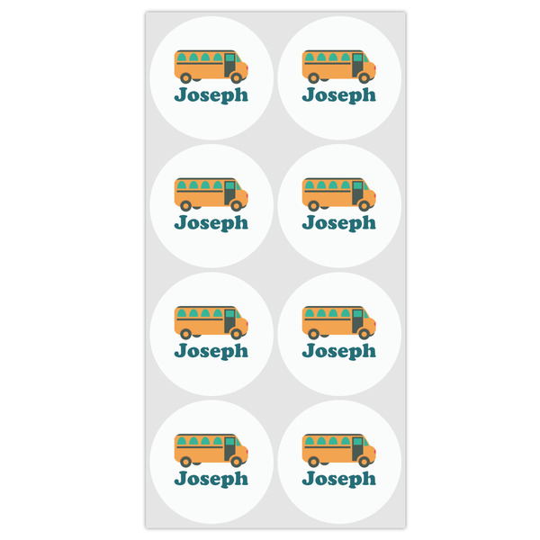 School Bus Drink Topper - Medium - Set of 12