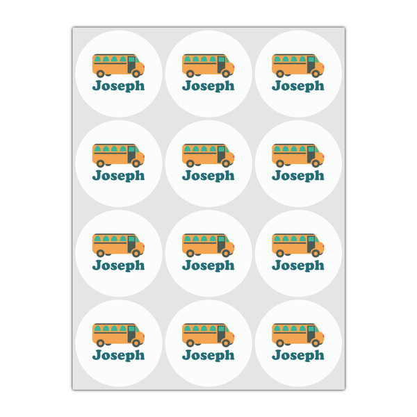 School Bus Drink Topper - Small - Set of 12