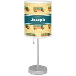 School Bus 7" Drum Lamp with Shade Polyester (Personalized)