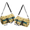 School Bus Duffle bag small front and back sides