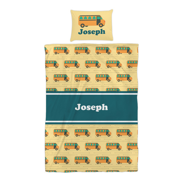 School Bus Duvet Cover Set - Twin XL - Alt Approval