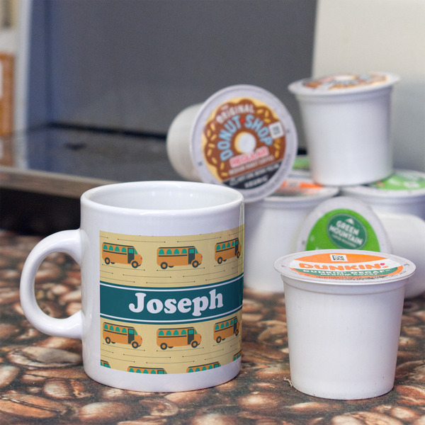 School Bus Espresso Cup - Single Lifestyle