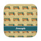 School Bus Face Cloth-Rounded Corners
