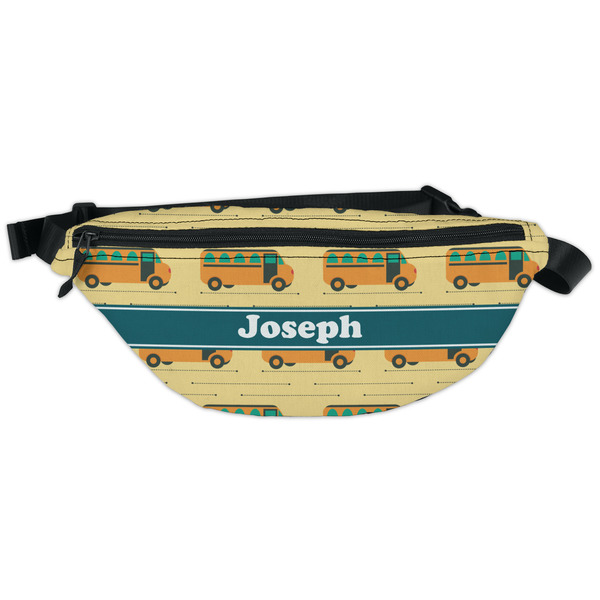 Custom School Bus Fanny Pack - Classic Style (Personalized)