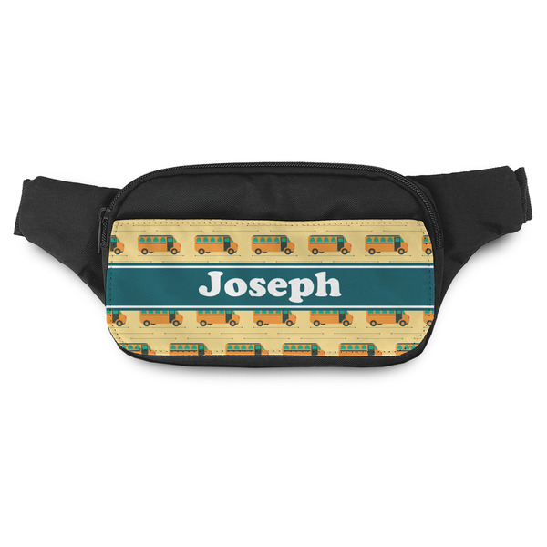 Custom School Bus Fanny Pack - Modern Style (Personalized)