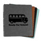 School Bus Leather Binders - 1" - Color Options
