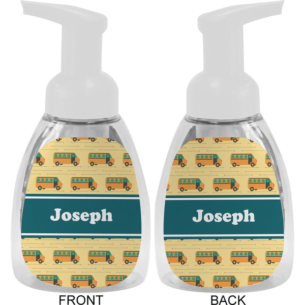 School Bus Foam Soap Bottle Approval - White