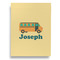 School Bus Garden Flags - Large - Double Sided - BACK