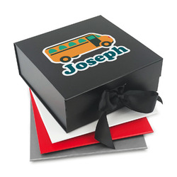 School Bus Gift Box with Magnetic Lid (Personalized)