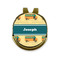 School Bus Golf Ball Marker - Hat Clip - Gold