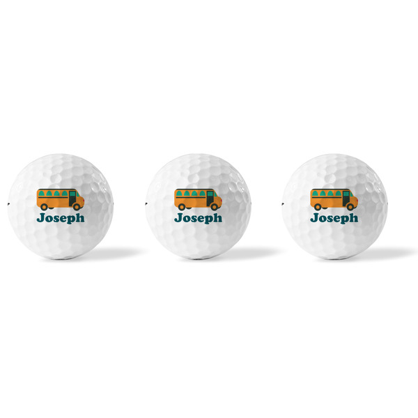 School Bus Golf Balls - Titleist - Set of 3 - APPROVAL