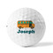School Bus Golf Balls - Titleist - Set of 3 - FRONT