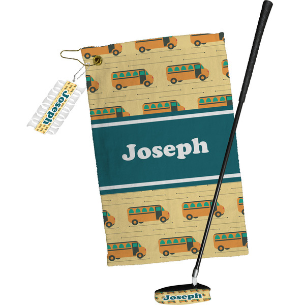 School Bus Golf Gift Kit (Full Print)