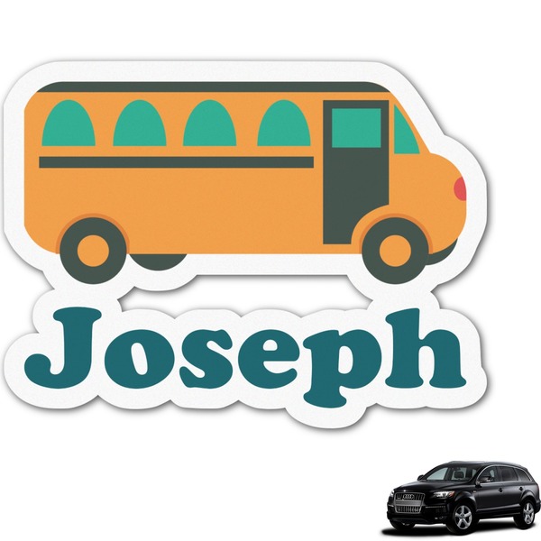 Custom School Bus Graphic Car Decal (Personalized)