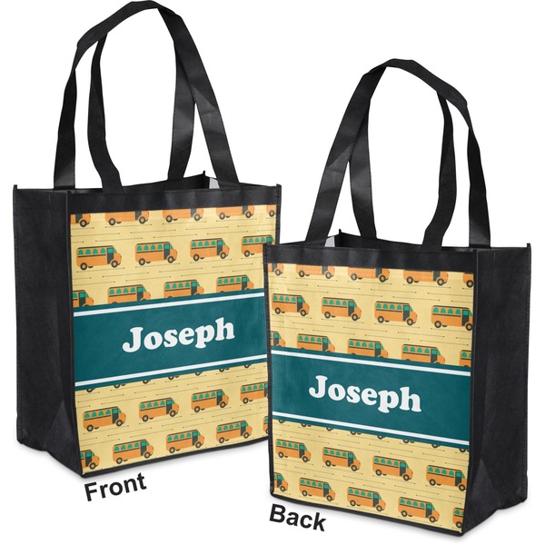 School Bus Grocery Bag - Apvl