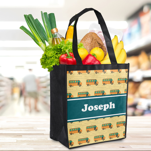 School Bus Grocery Bag - LIFESTYLE