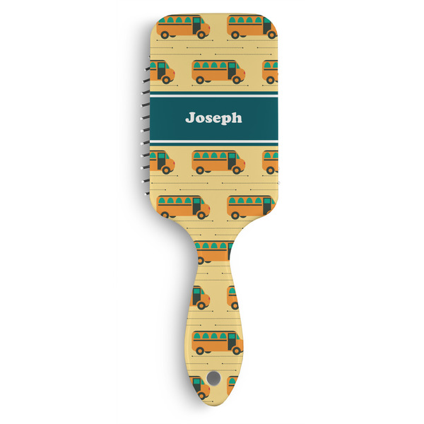 Custom School Bus Hair Brushes (Personalized)