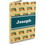 School Bus Hardbound Journal - 5.75" x 8" (Personalized)