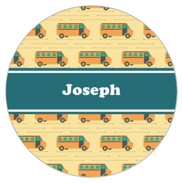 School Bus Icing Circle - XSmall - Single