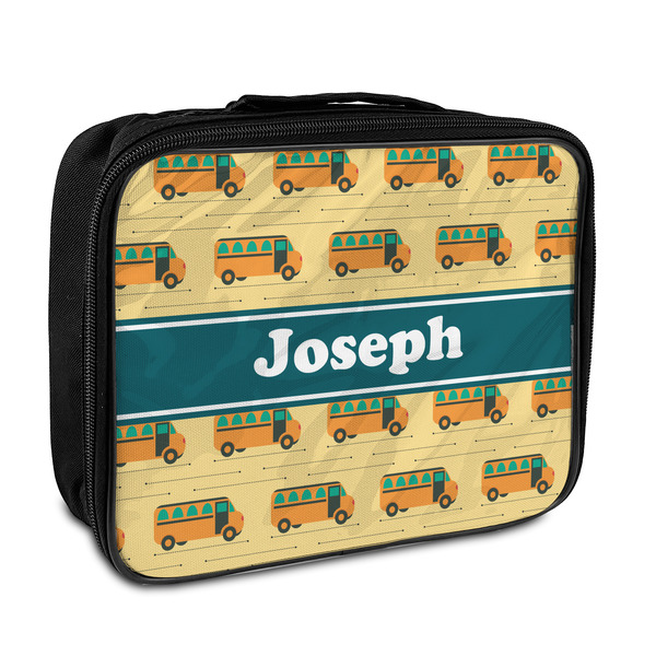 Custom School Bus Insulated Lunch Bag (Personalized)