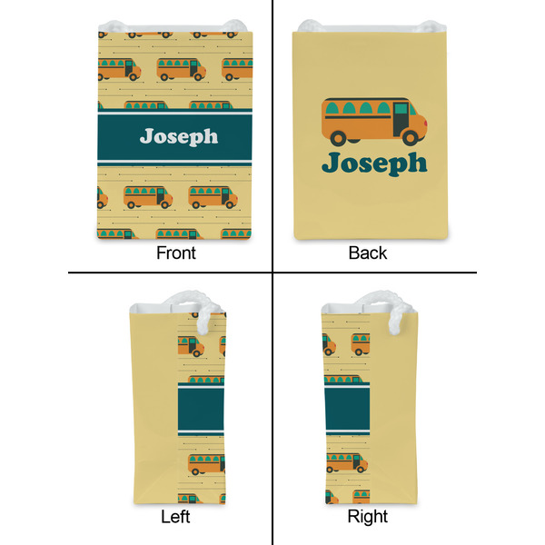 School Bus Jewelry Gift Bag - Gloss - Approval