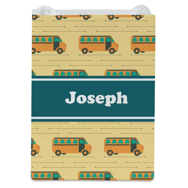 School Bus Jewelry Gift Bag - Matte - Front