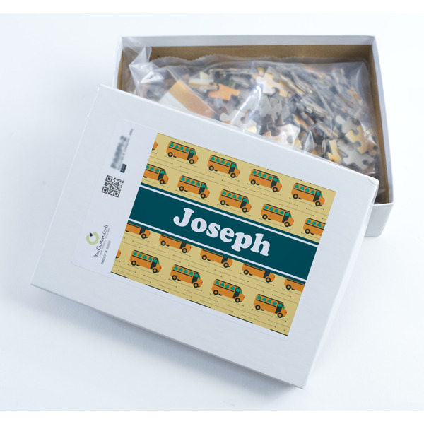School Bus Jigsaw Puzzle 252 Piece - Box