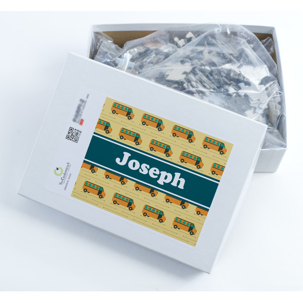 School Bus Jigsaw Puzzle 500 Piece - Box