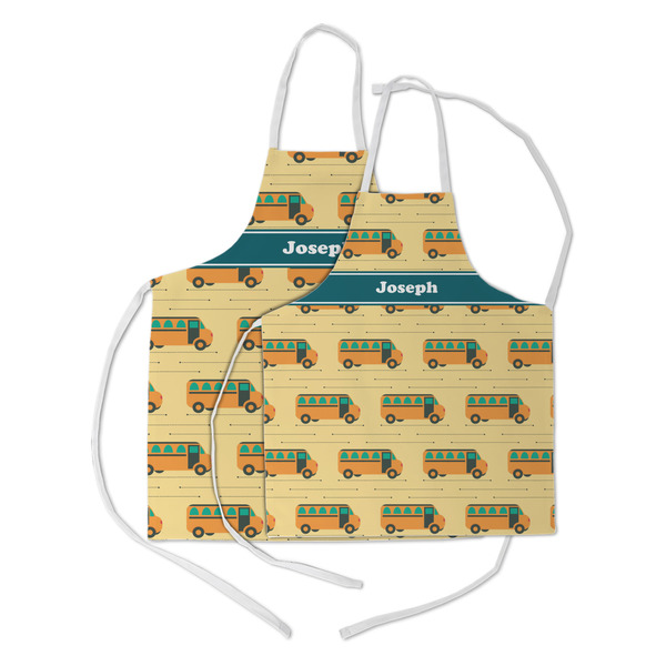 School Bus Kid's Aprons - Parent - Main