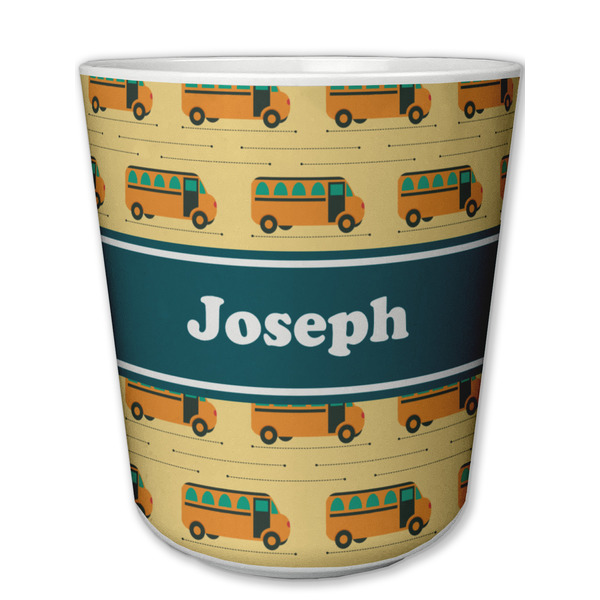 Custom School Bus Plastic Tumbler 6oz (Personalized)