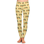 School Bus Ladies Leggings - Extra Large