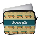 School Bus Laptop Sleeve / Case - 11" (Personalized)
