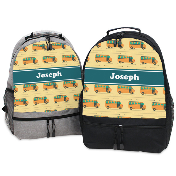 School Bus Large Backpacks - Both