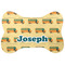 School Bus Bone Shaped Dog Food Mat (Personalized)