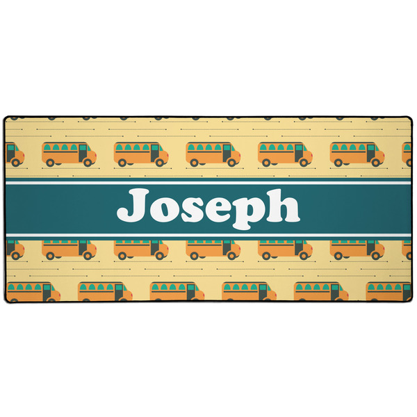 Custom School Bus Gaming Mouse Pad (Personalized)