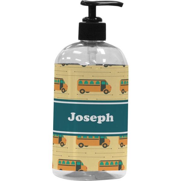 Custom School Bus Plastic Soap / Lotion Dispenser (Personalized)