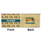 School Bus Large Zipper Pouch Approval (Front and Back)