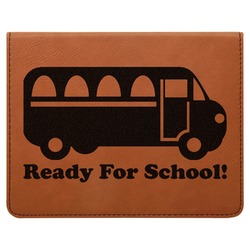 School Bus Leatherette 4-Piece Wine Tool Set (Personalized)